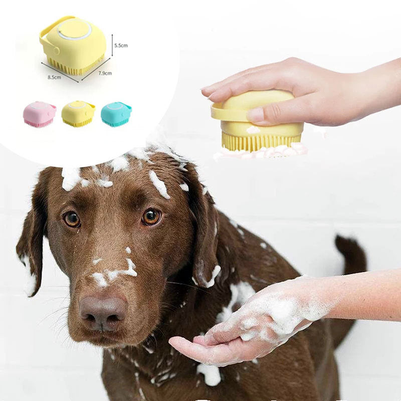 Pawower Pets™ 2 In 1 Pet Shampoo Brush